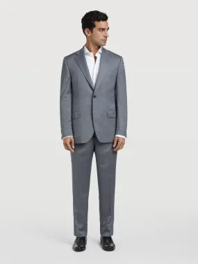 Regular Fit 4 Seasons Herringbone Suit