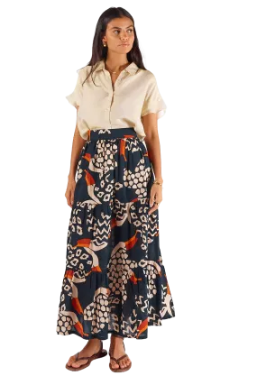 Ruby Yaya Toucan Maxi Skirt