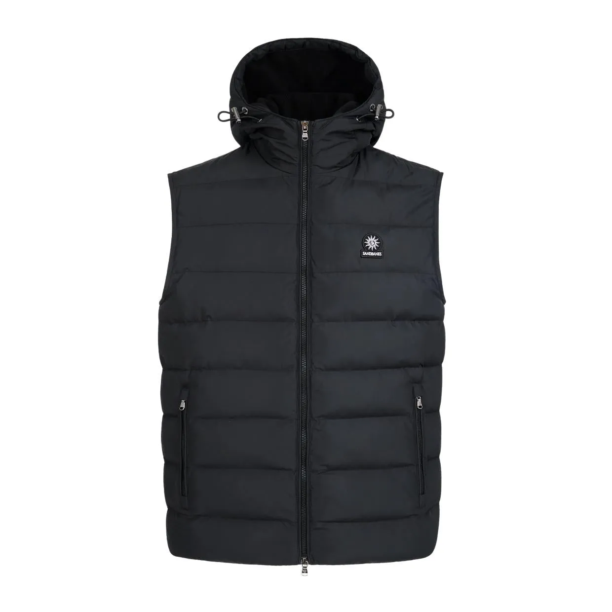 Sandbanks Micro Black Puffer Gilet