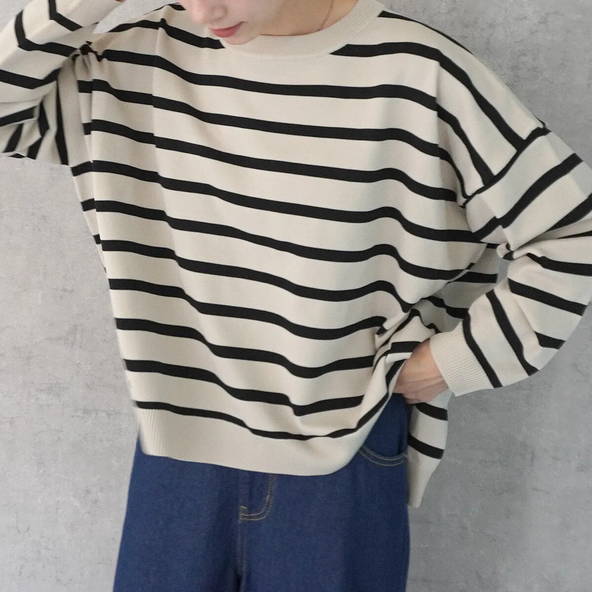 SATO | Striped Pullover