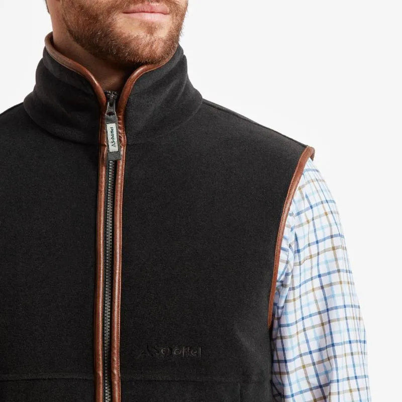 Schoffel Oakham Fleece Gilet - Gunmetal