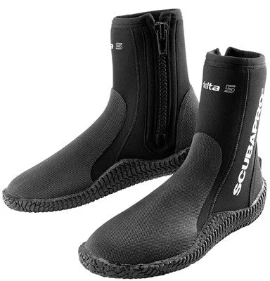 SCUBAPRO DELTA 5MM BOOT - ZIPPED ANKLE