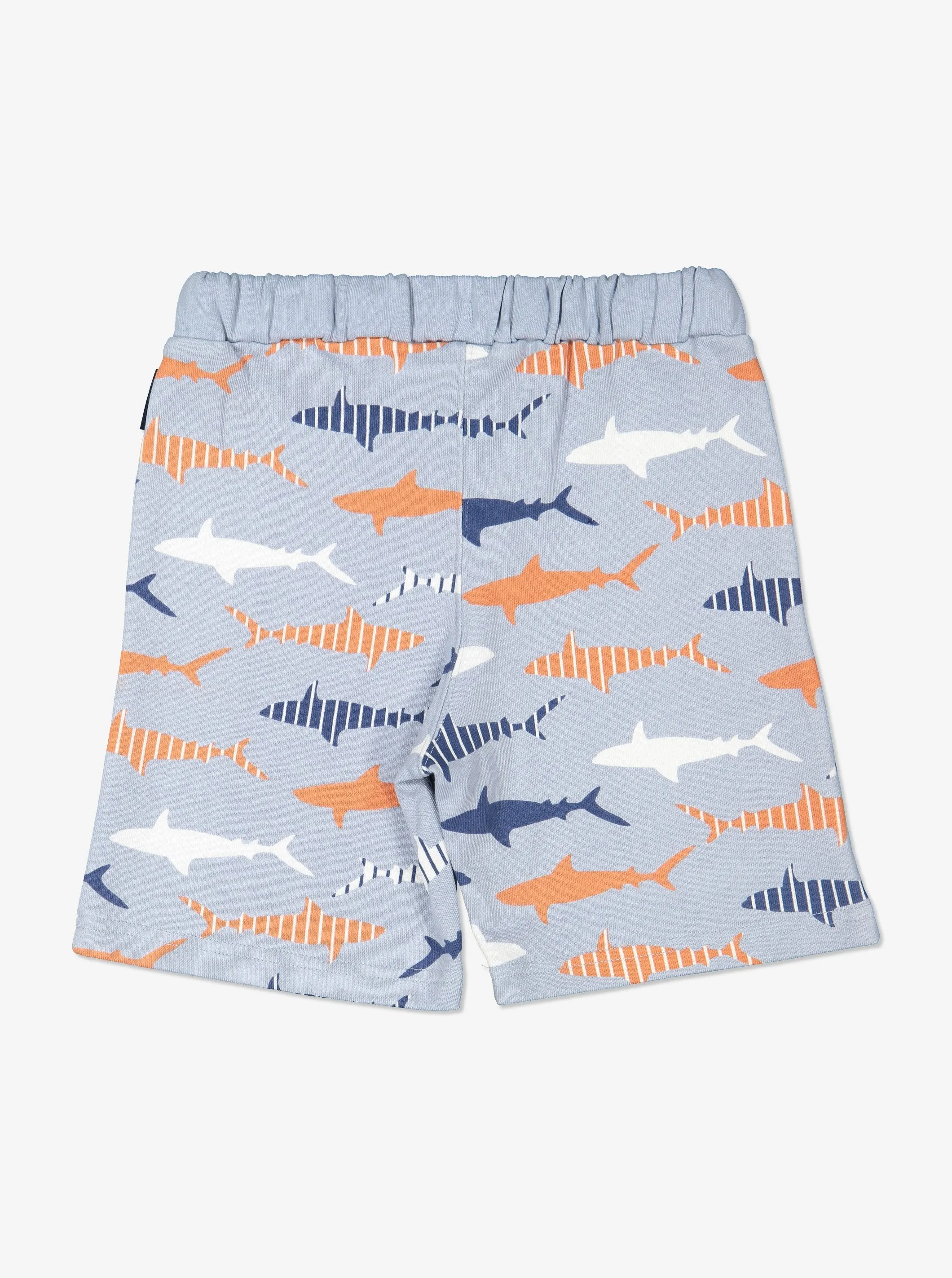 Shark Print Kids Shorts