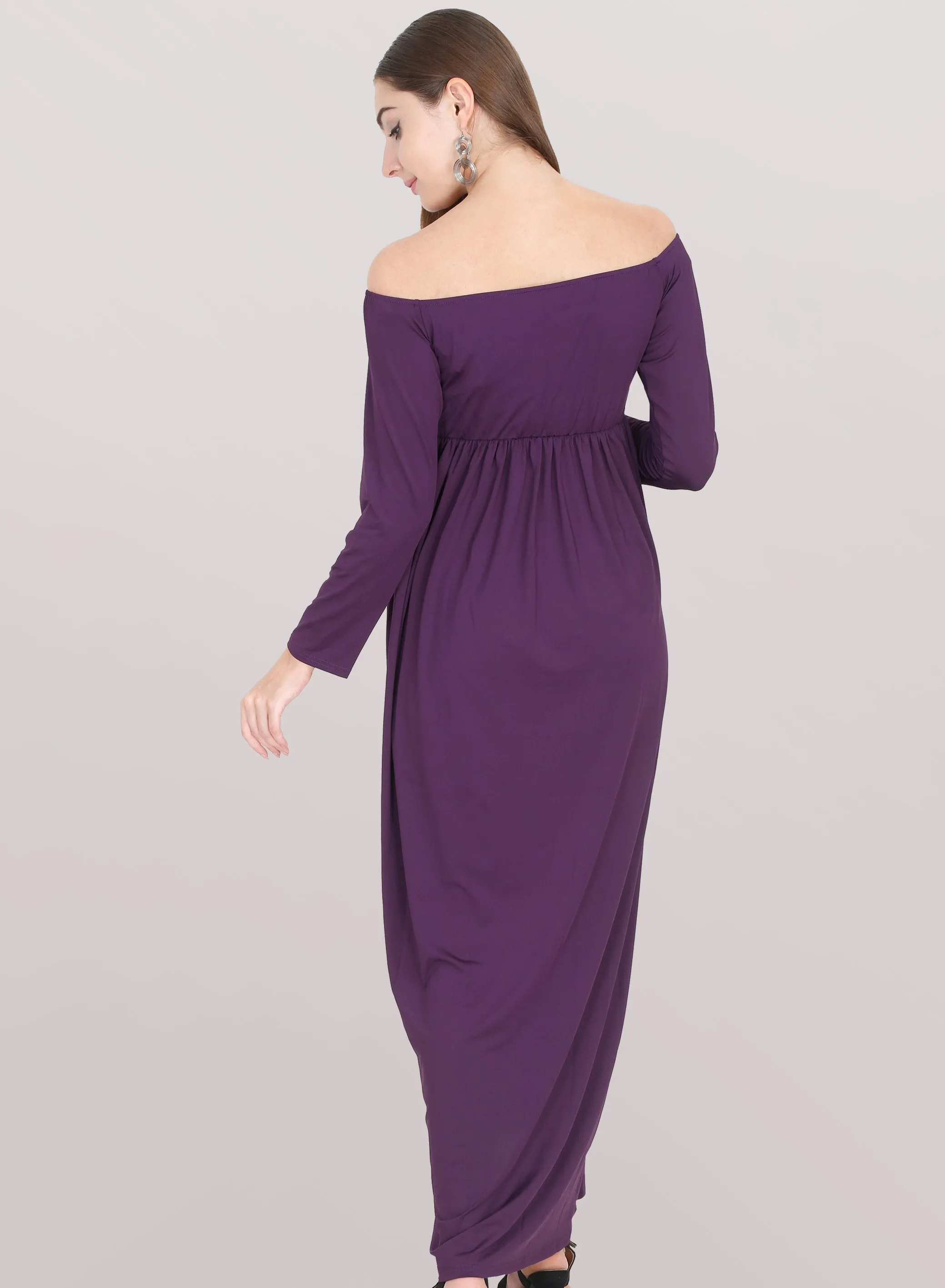 Simply Violet Maternity Dress