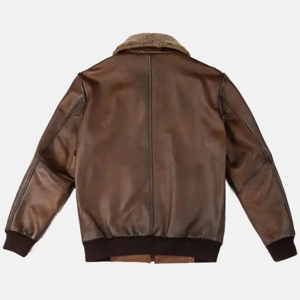 Skyline Leather Jacket | Leather Bomber Jacket