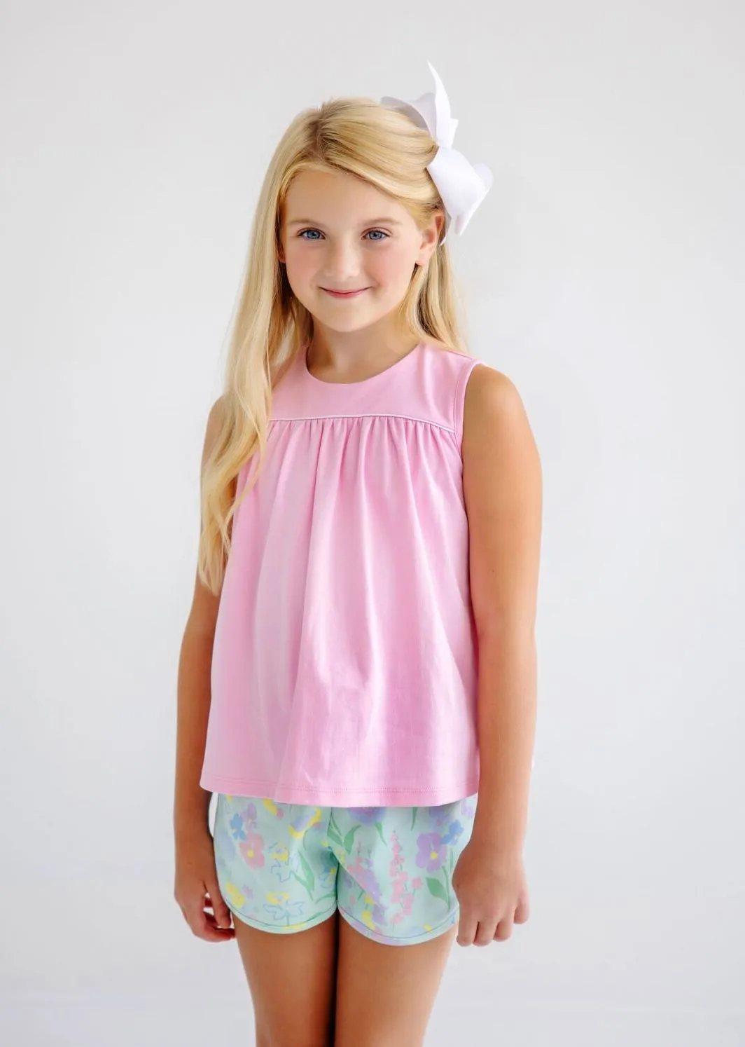 Sleeveless Dowell Day Top - Pier Party Pink