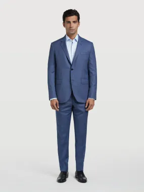 Slim Fit 4 Seasons Birdeye Italian Fabric Suit