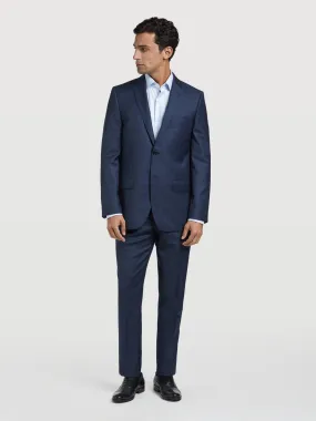 Slim Fit 4 Seasons Sharkskin Suit