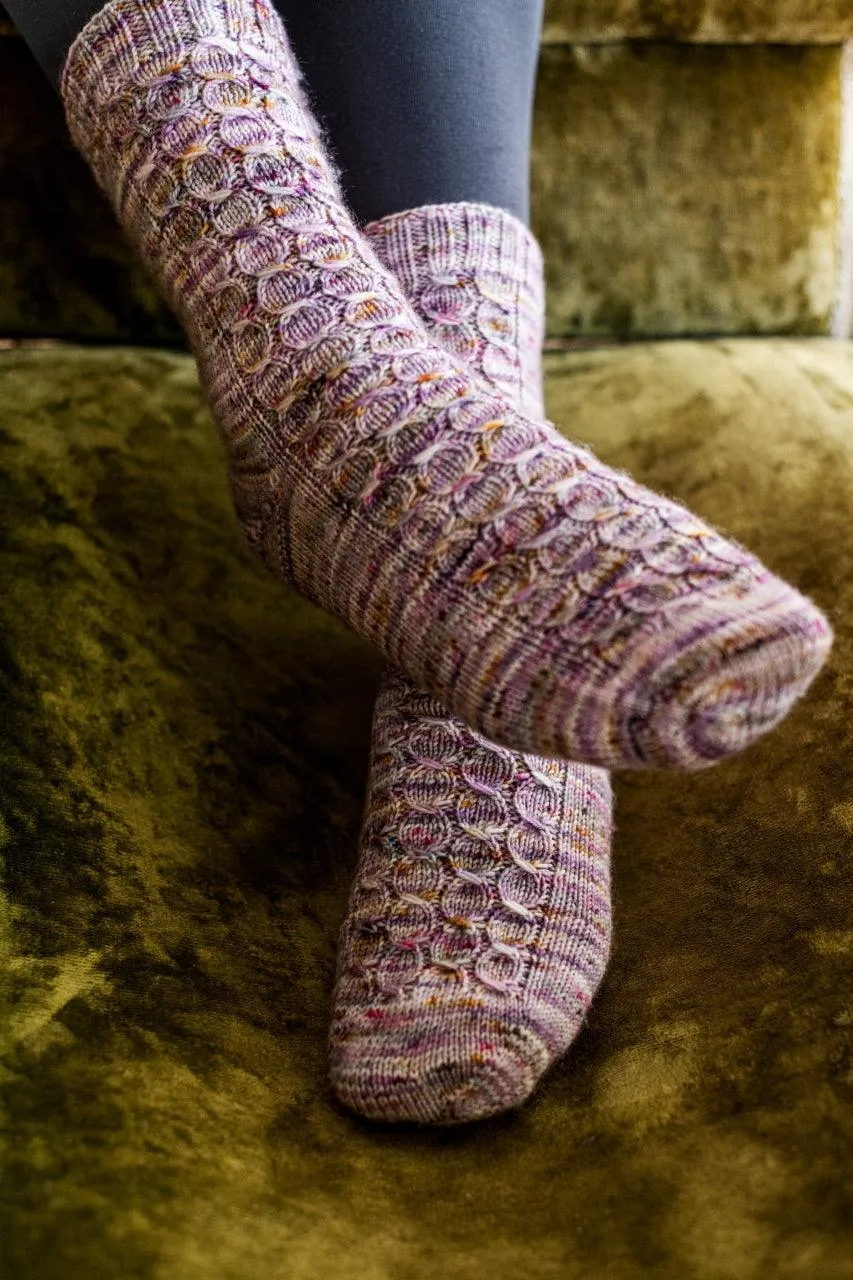 Speckled Eggs Socks Pattern