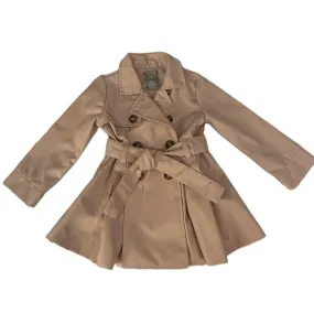 TAHARI Double Breasted Lined Trench Raincoat  (SZ 18M)