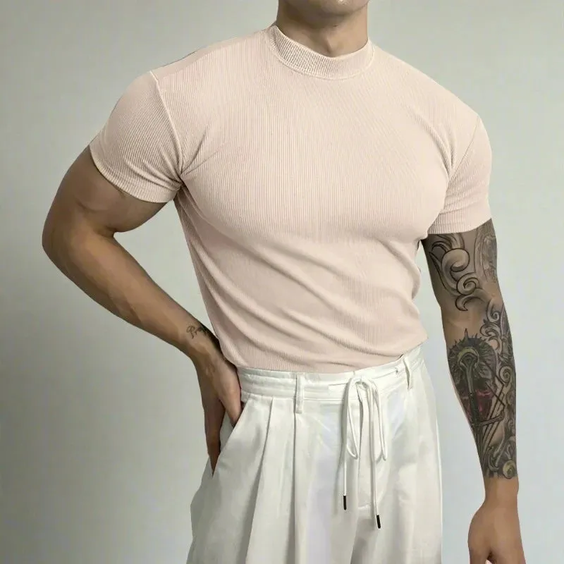 The Modern Mock Neck T-Shirt