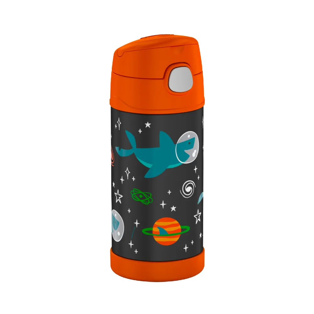 Thermos Funtainer Insulated Drink Bottle - Shark Space Party