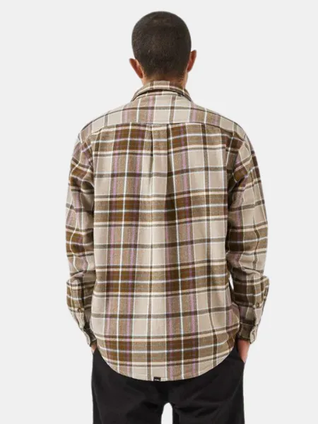 THRILLS MEN'S COAT OF THRILLS TWILL FLANNEL SHIRT