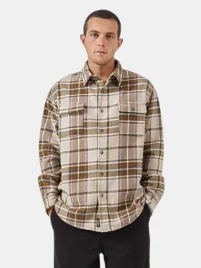 THRILLS MEN'S COAT OF THRILLS TWILL FLANNEL SHIRT