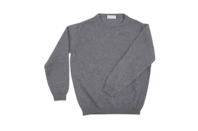 Totò Cashmere Jumper - Light Grey