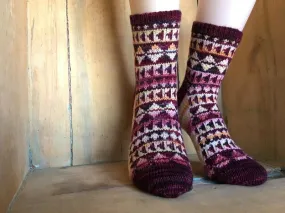 Triangle Socks | Knitting Pattern