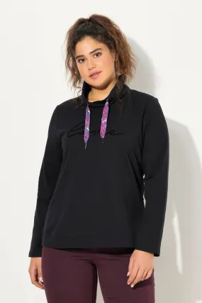 Ulla Popken Love Sweater in Black