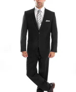 Ultra Slim Black Men's Suit