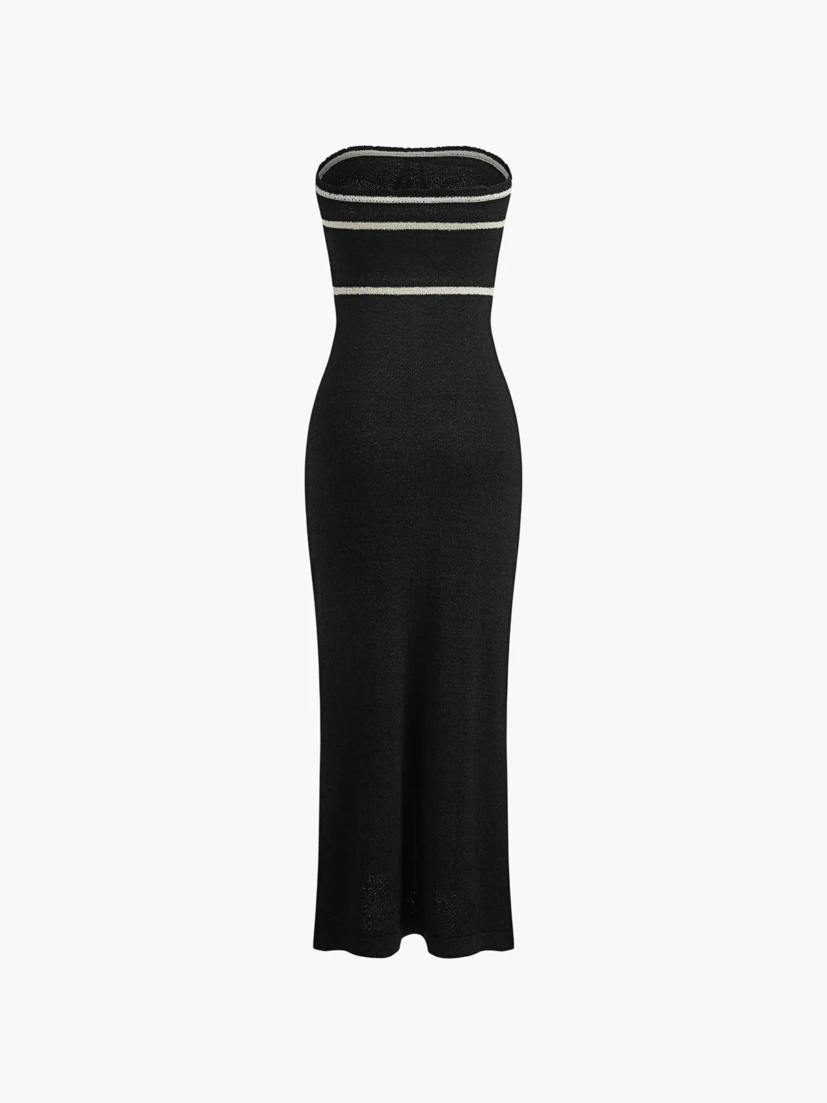 Uniwim Knotted Tube Midi Sweater Dress