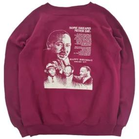 Vintage MLK Martin Luther King Graphic Sweatshirt Size S