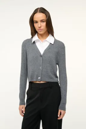 WALLIS SWEATER | CHARCOAL WHITE