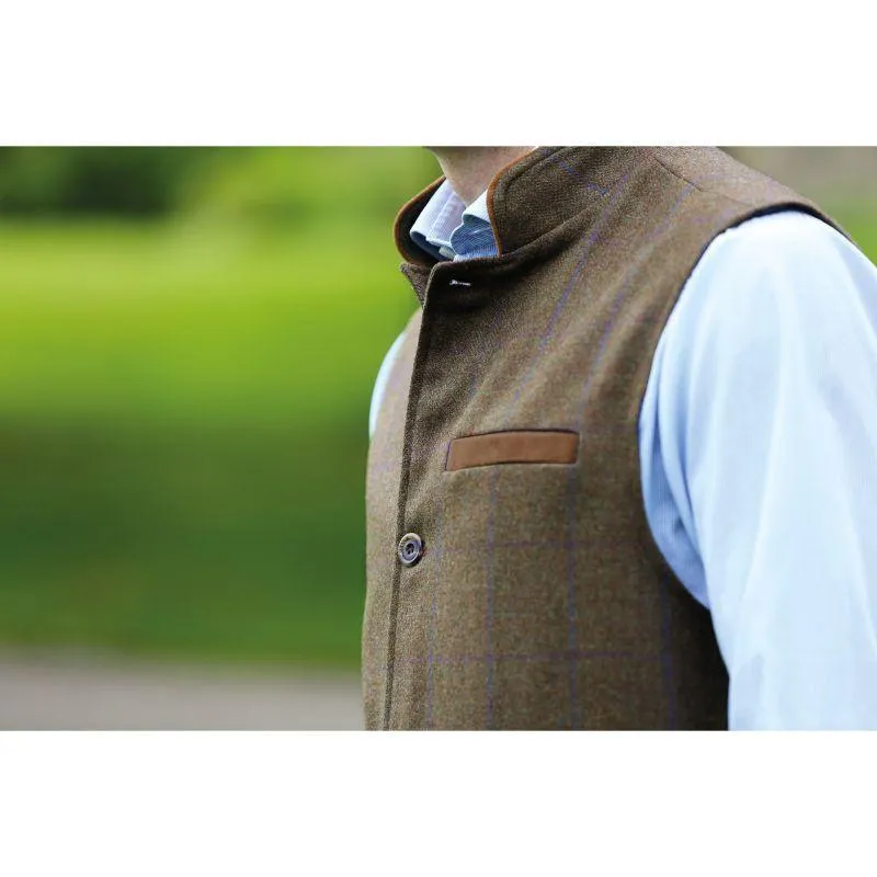 William Powell Tweed Gilet - Braemore