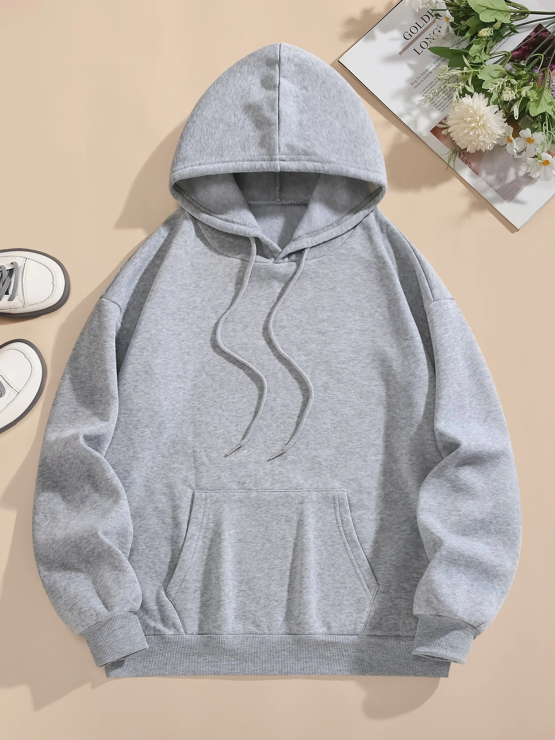 WinterFall Womens Graphic Hoodie Cozy Casual Sweatshirt with Drawstring