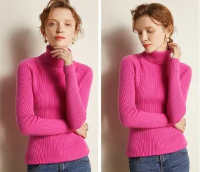 Women Turtleneck pull Sweater