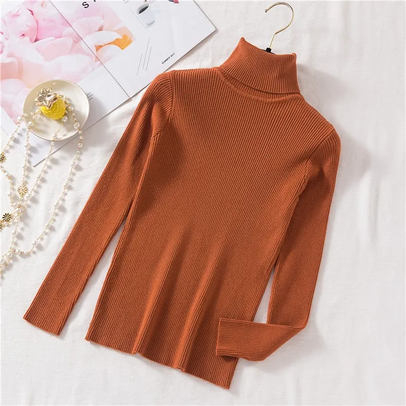 Women Turtleneck pull Sweater