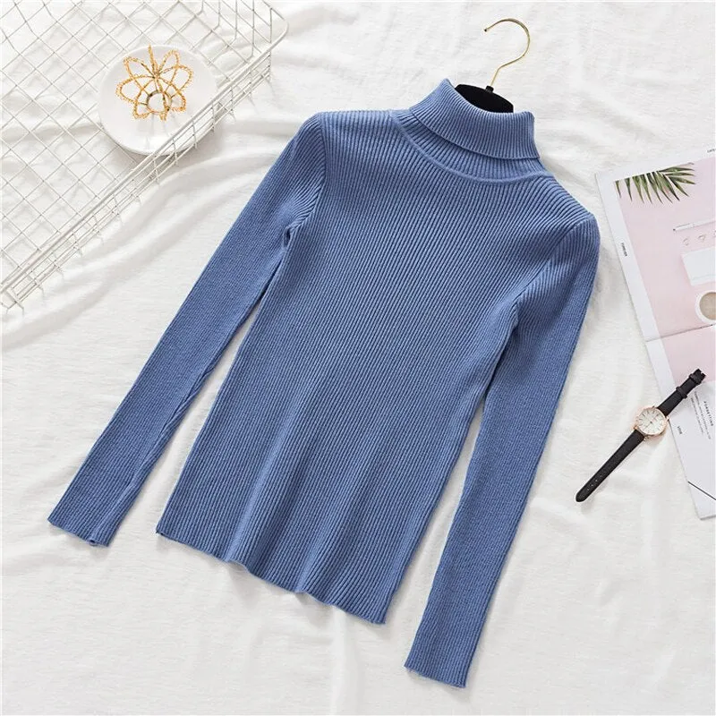 Women Turtleneck pull Sweater