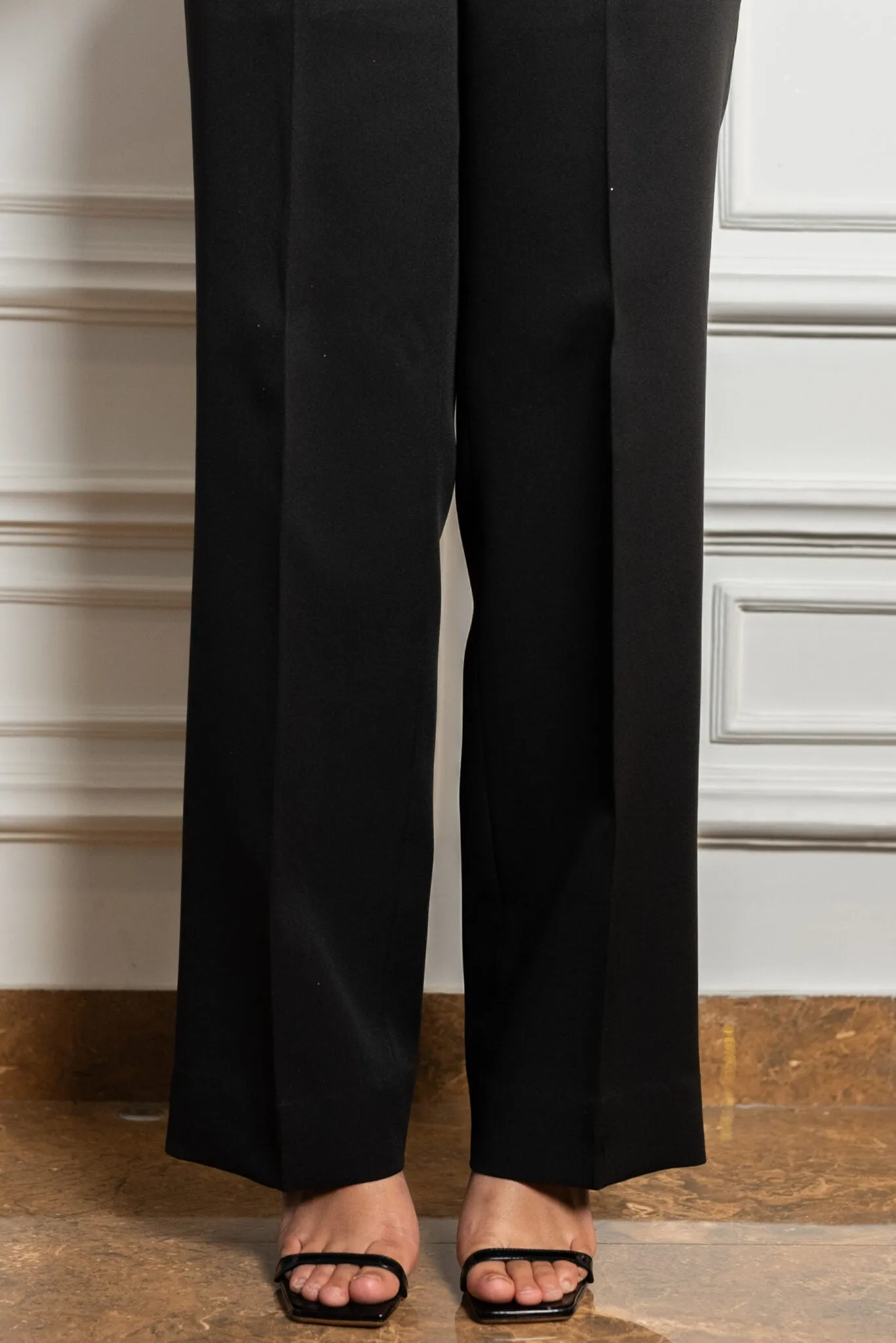 Women's formal solid 3-piece  Pantsuit with Waistcoat