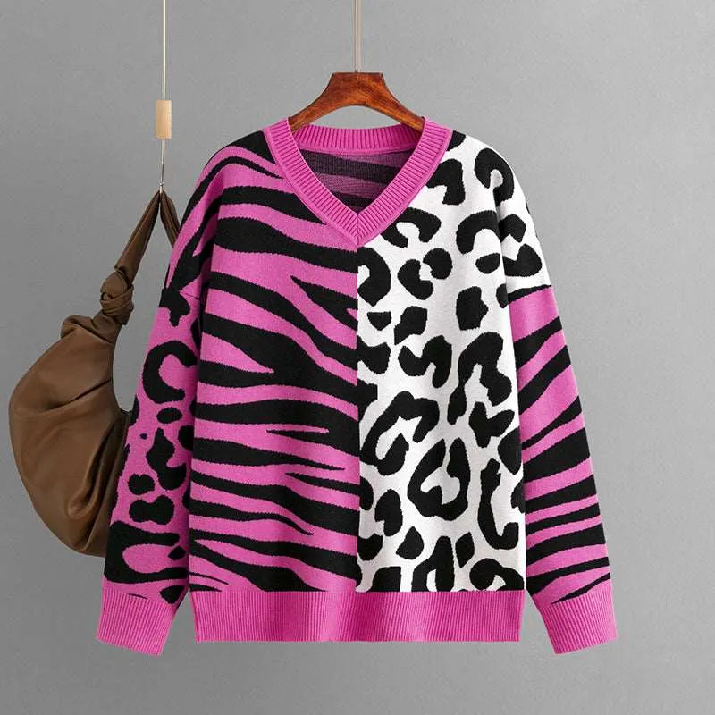 Women's Leopard Sweater