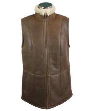 Women's Sheepskin Gilet - Gilly