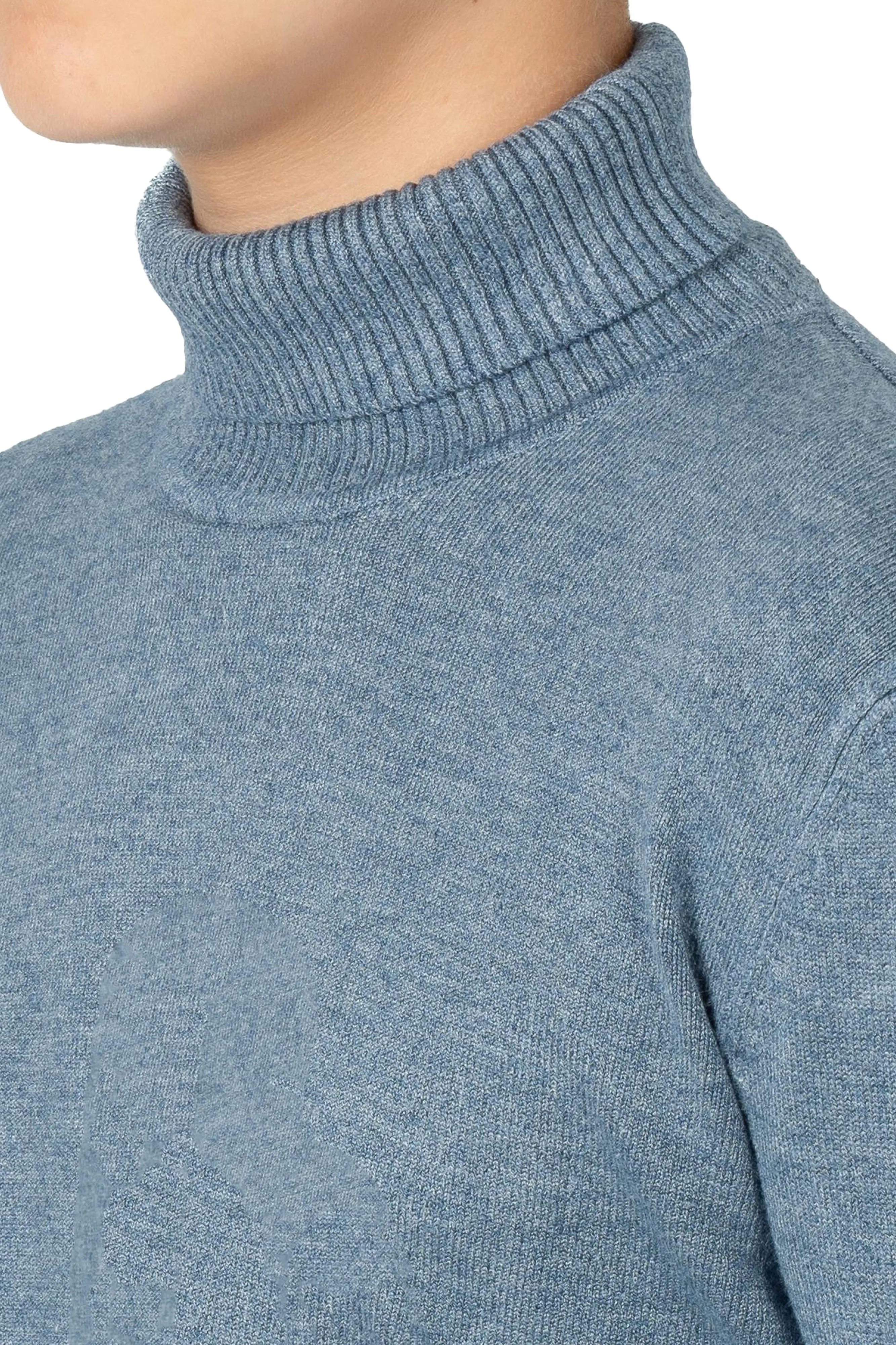 X RAY Boy's Turtleneck Sweater, Soft Slim Fit Middleweight Pullover Sweaters