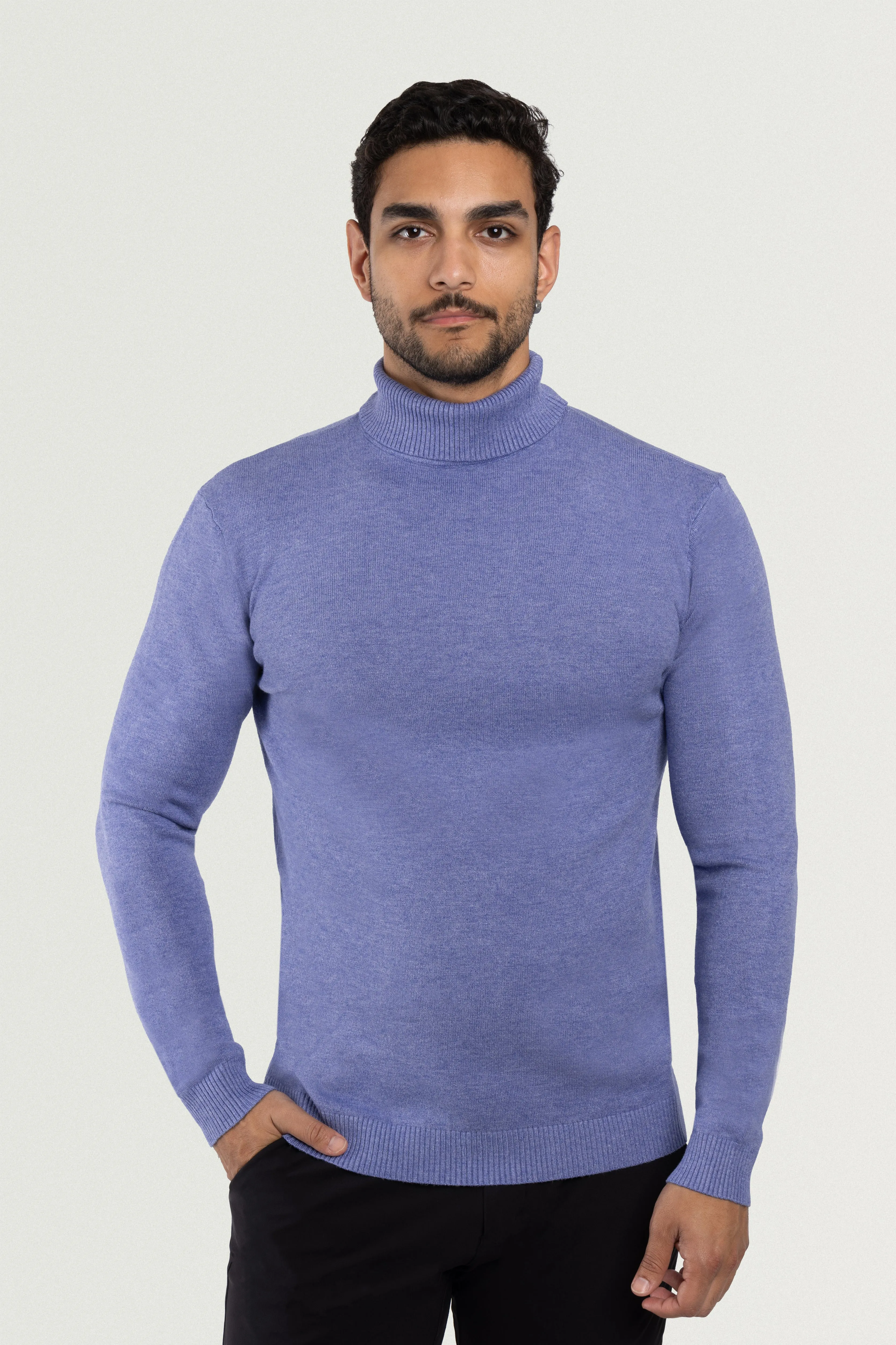 X RAY Men's Turtleneck Mock Neck Pullover Sweater Big & Tall Available