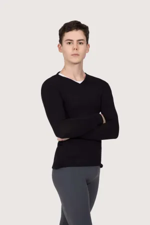 Z0107M - Bloch Vancouver V Neck Long Sleeve Mens Knitted Top