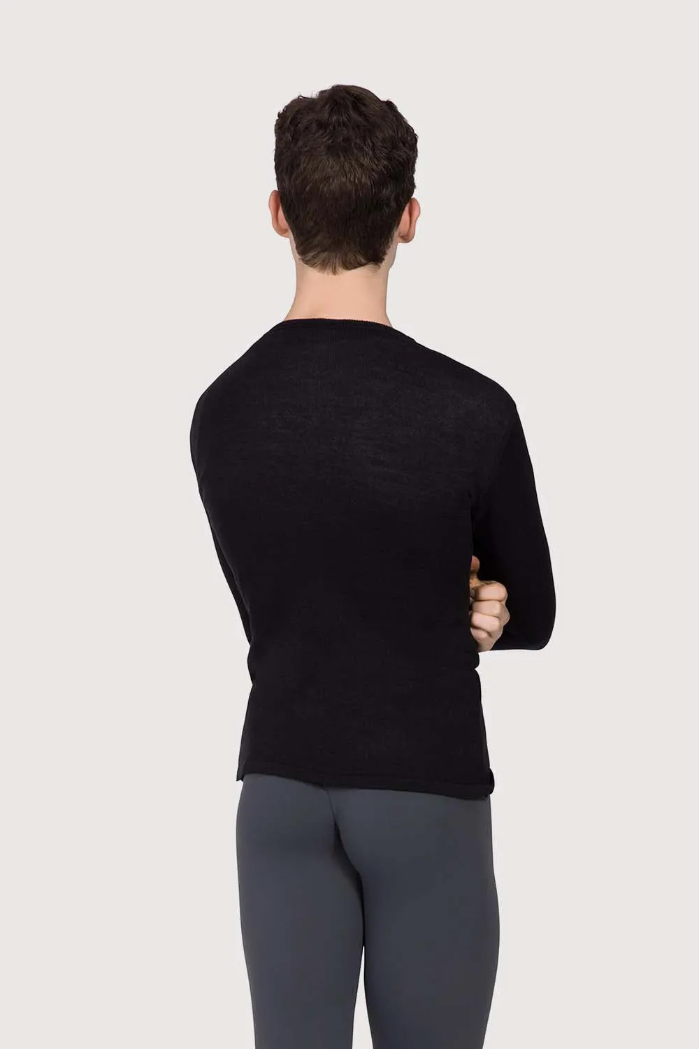 Z0107M - Bloch Vancouver V Neck Long Sleeve Mens Knitted Top