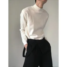 Zhou Plain Thin Knit Turtleneck